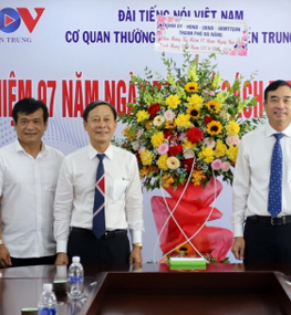 Lãnh đạo Thành phố Đà Nẵng thăm VOV và gặp mặt các cơ quan báo chí