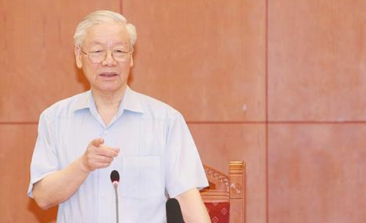 Tổng Bí thư Nguyễn Phú Trọng chủ trì họp Ban Bí thư thi hành kỷ luật