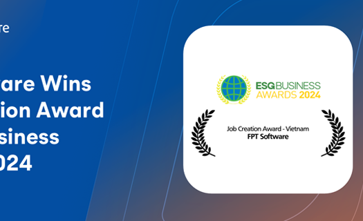 FPT Software Giành Giải Kiến Tạo Việc Làm tại ESG Business Awards 2024