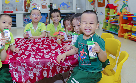 Đà Nẵng: Tưng bừng ngày hội Sữa học đường