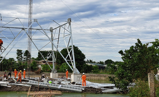 Khẩn trương các giải pháp hỗ trợ thi công DA ĐZ 500kV mạch 3 Quảng Trạch – Phố Nối