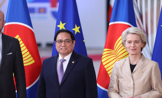 Thủ tướng đề nghị ASEAN và EU lấy hoà bình là mục đích, coi đối thoại là công cụ