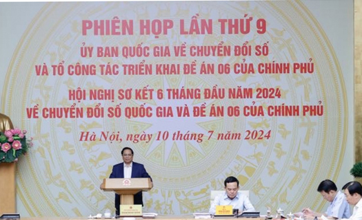 Thủ tướng chủ trì phiên họp về chuyển đổi số và triển khai Đề án 06