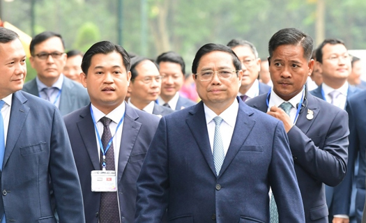 Thủ tướng Phạm Minh Chính chủ trì Lễ đón Thủ tướng Campuchia Hun Manet