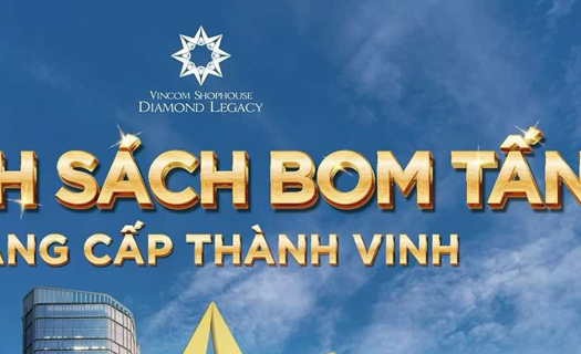 Điểm tựa vững chắc cho nhà đầu tư Vincom Shophouse Diamond Legacy