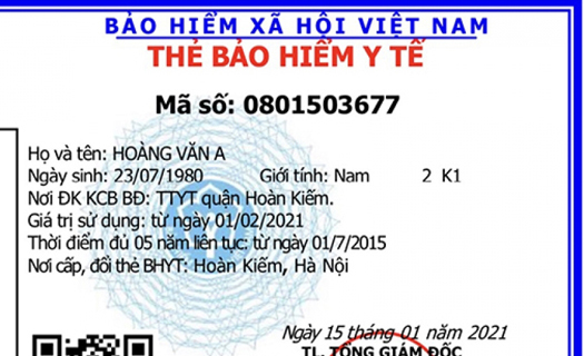 Những điểm khác biệt của thẻ BHYT mẫu mới triển khai từ 1/4/2021