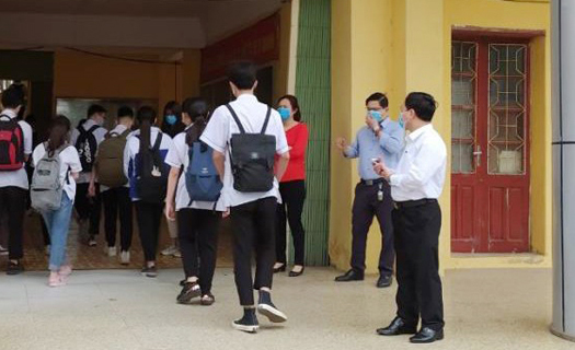 Thanh Hóa: Hơn 300.000 học sinh trở lại trường sau thời gian nghỉ chống dịch