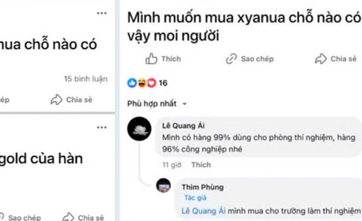 Mua chất cực độc dễ như mua rau