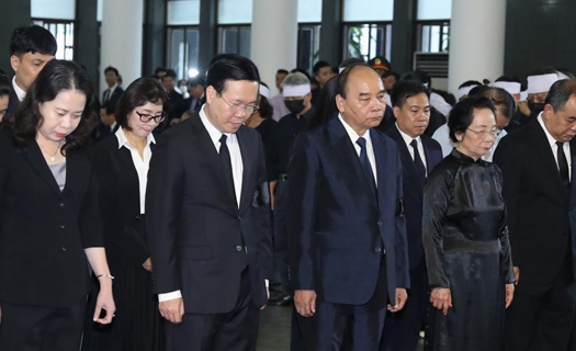 Tổ chức trọng thể Lễ tang cấp Nhà nước nguyên Phó Thủ tướng Vũ Khoan