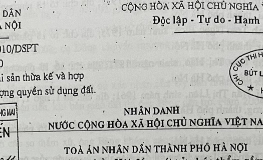 Phường Thanh Trì, Hoàng Mai, Hà Nội:  Thi hành án 13 năm chưa xong, người dân 