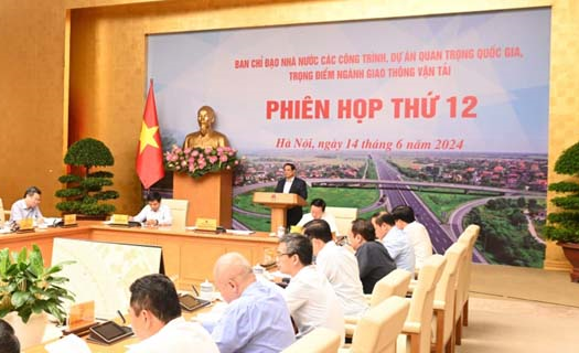 Thủ tướng chủ trì họp ban chỉ đạo các dự án trọng điểm ngành giao thông