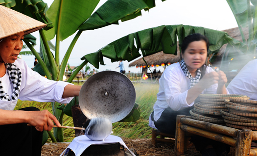 Bữa tiệc ngàn đô trên ruộng lúa