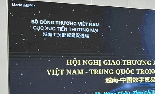 Xúc tiến thương mại Việt Nam - Trung Quốc trong lĩnh vực thương mại số