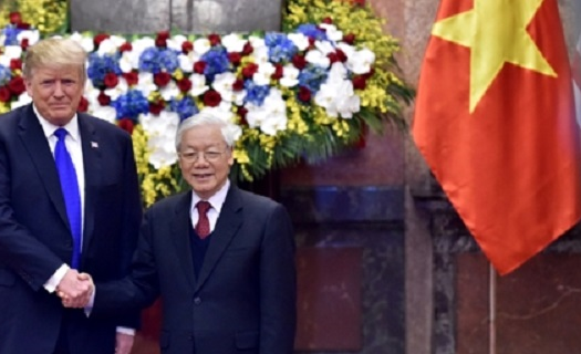 Tổng Bí thư, Chủ tịch nước Nguyễn Phú Trọng hội đàm với Tổng thống Mỹ Donald Trump