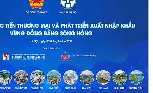 Xúc tiến thương mại, xuất nhập khẩu vùng Đồng bằng sông Hồng