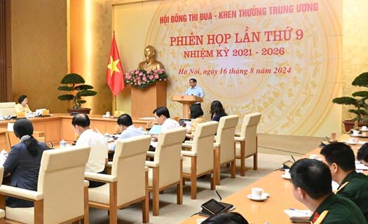 Thủ tướng chủ trì Phiên họp thứ 9 Hội đồng Thi đua - Khen thưởng Trung ương