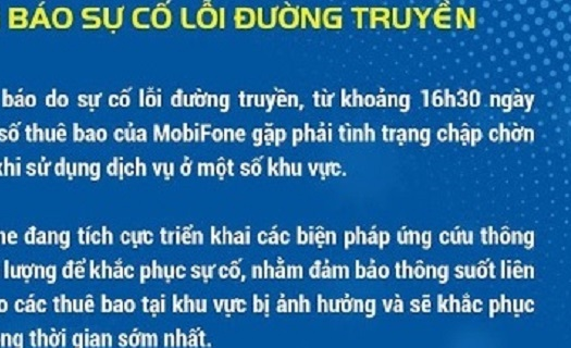 Sự cố Mobifone và ứng xử trong xã hội số