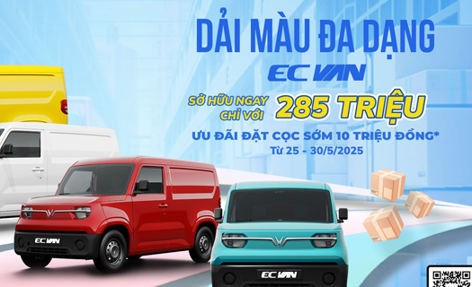VinFast EC Van sẽ chiếm sóng phân khúc xe chở hàng đô thị