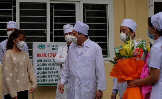 Nữ bệnh nhân nhiễm virus corona ở Thanh Hóa đã xuất viện